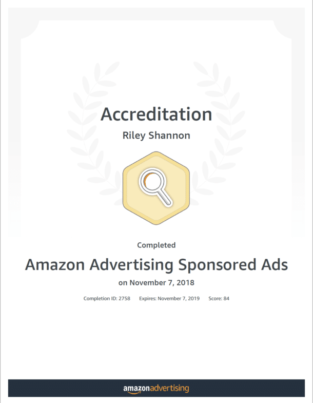 Amazon Accreditation