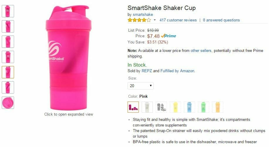 Smartshake Shaker